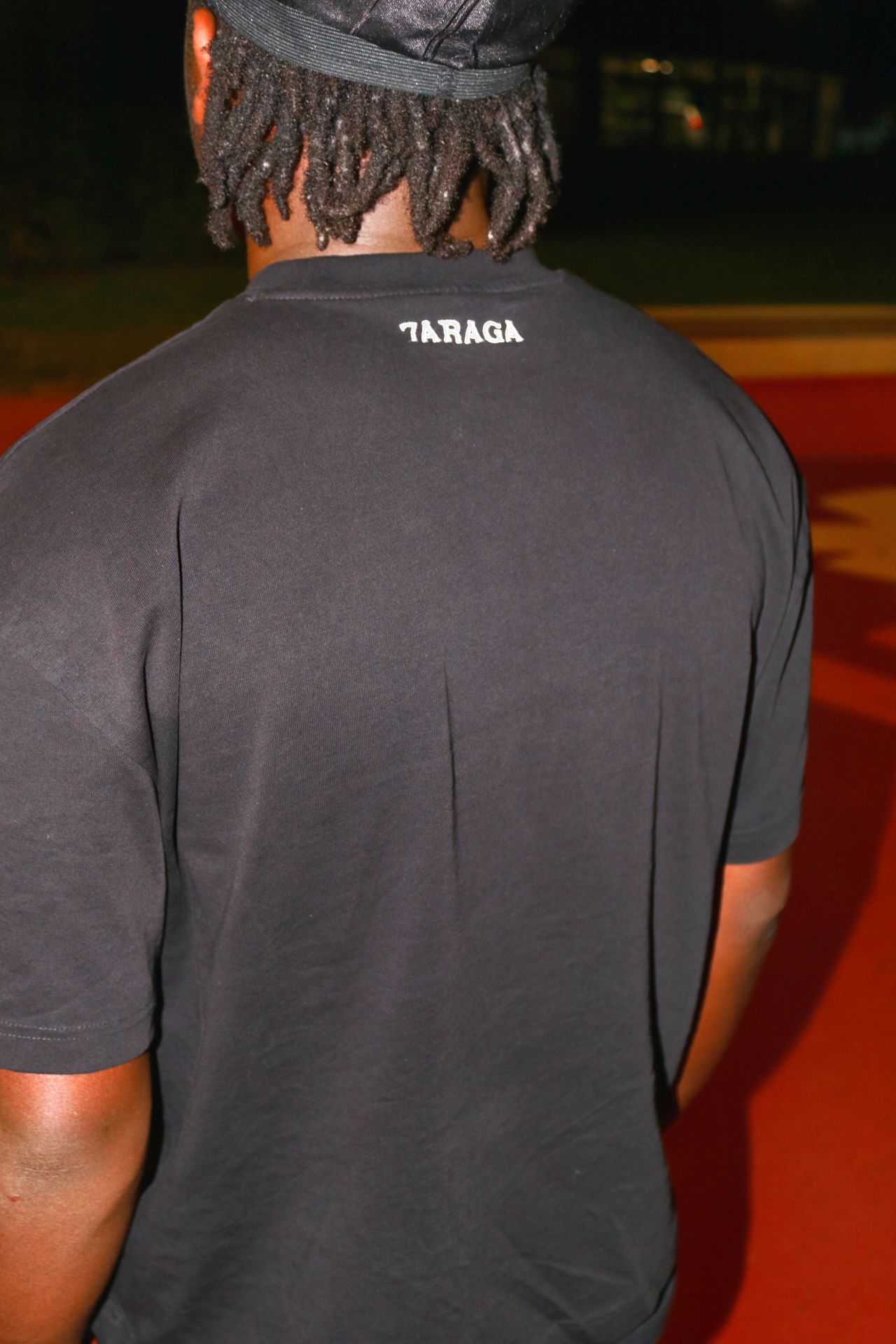 7araga Basic T-Shirt Schwarz