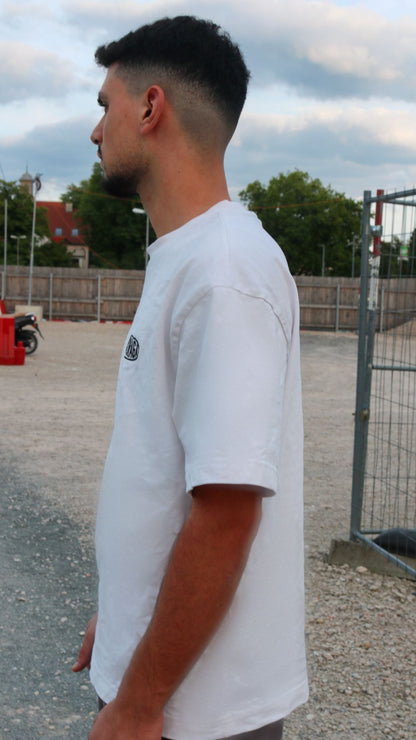 7araga Basic T-Shirt Weiß